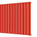 Стальной трубчатый радиатор отопления Empatiko Takt R1-1552-1750 Scarlet Red