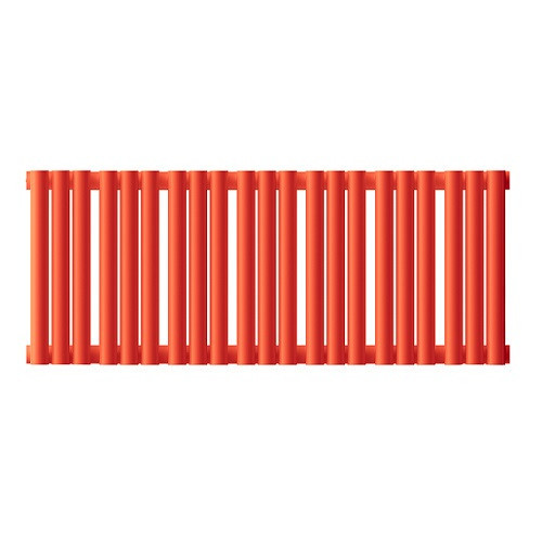 Стальной трубчатый радиатор отопления Empatiko Takt S2-832-200 Scarlet Red Стальной трубчатый радиатор отопления Empatiko Takt S2-832-200 Scarlet Red
