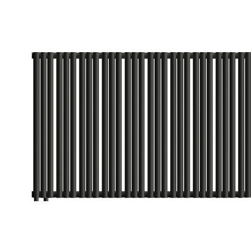 Стальной трубчатый радиатор отопления Empatiko Takt LR2-1312-500 Coal Black