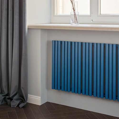 Стальной трубчатый радиатор отопления Empatiko Takt S1-1072-500 Evening Blue