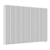 Стальной трубчатый радиатор отопления Empatiko Takt LR2-1072-500 Silk White Стальной трубчатый радиатор отопления Empatiko Takt LR2-1072-500 Silk White