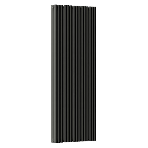 Стальной трубчатый радиатор отопления Empatiko Takt S2-592-2000 Coal Black