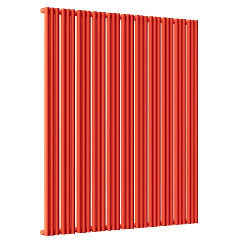 Стальной трубчатый радиатор отопления Empatiko Takt S1-1312-2000 Scarlet Red