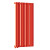 Стальной трубчатый радиатор отопления Empatiko Takt L1-472-1750 Scarlet Red