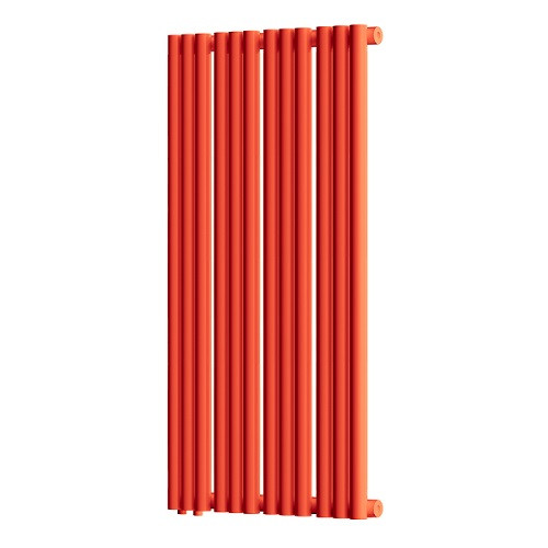 Стальной трубчатый радиатор отопления Empatiko Takt L1-472-1750 Scarlet Red