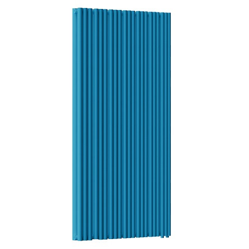 Стальной трубчатый радиатор отопления Empatiko Takt LR2-832-2000 Evening Blue