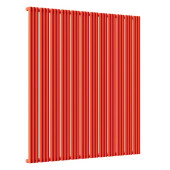 Стальной трубчатый радиатор отопления Empatiko Takt S1-1432-2000 Scarlet Red