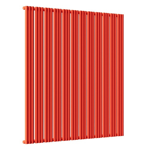 Стальной трубчатый радиатор отопления Empatiko Takt S1-1432-2000 Scarlet Red