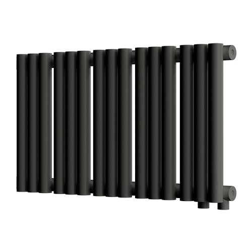 Стальной трубчатый радиатор отопления Empatiko Takt R1-592-200 Coal Black