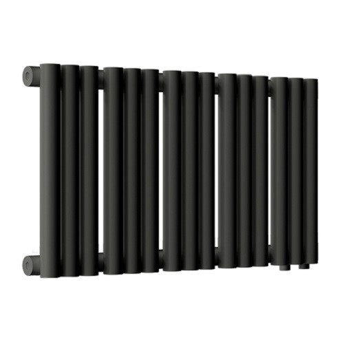Стальной трубчатый радиатор отопления Empatiko Takt R1-592-200 Coal Black