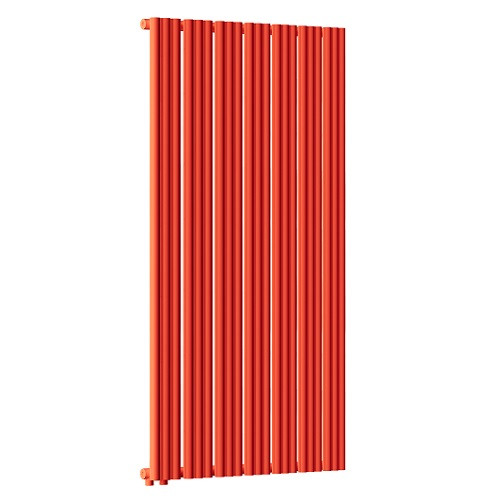 Стальной трубчатый радиатор отопления Empatiko Takt L1-832-2000 Scarlet Red