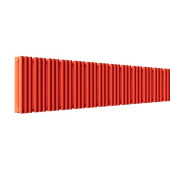 Стальной трубчатый радиатор отопления Empatiko Takt S2-1912-200 Scarlet Red Стальной трубчатый радиатор отопления Empatiko Takt S2-1912-200 Scarlet Red