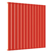 Стальной трубчатый радиатор отопления Empatiko Takt S1-1552-2000 Scarlet Red