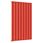 Стальной трубчатый радиатор отопления Empatiko Takt L1-952-2000 Scarlet Red Стальной трубчатый радиатор отопления Empatiko Takt L1-952-2000 Scarlet Red