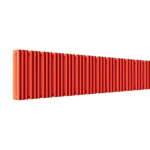 Стальной трубчатый радиатор отопления Empatiko Takt S2-2032-200 Scarlet Red