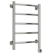 Электрический полотенцесушитель Стилье Формат 12 600х400 правый, хром (без покрытия)  Электрический полотенцесушитель Стилье Формат 12 600х400 правый, хром (без покрытия)