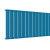 Стальной трубчатый радиатор отопления Empatiko Takt S1-1672-500 Evening Blue