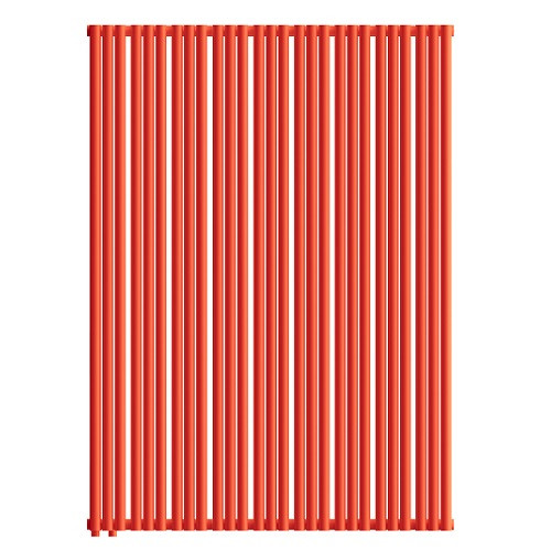 Стальной трубчатый радиатор отопления Empatiko Takt L1-1072-2000 Scarlet Red Стальной трубчатый радиатор отопления Empatiko Takt L1-1072-2000 Scarlet Red