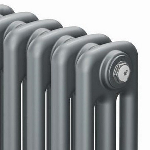 Стальной трубчатый радиатор отопления Rifar Tubog 3180 4 секции Титан