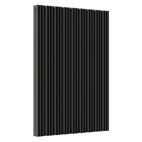Стальной трубчатый радиатор отопления Empatiko Takt S2-1072-2000 Coal Black
