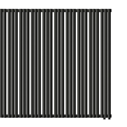 Стальной трубчатый радиатор отопления Empatiko Takt LR2-1552-1750 Coal Black