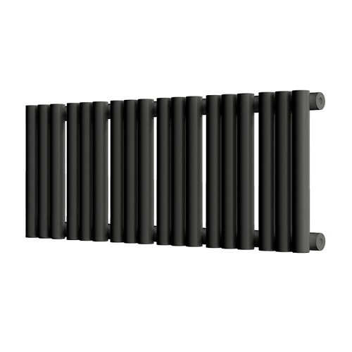 Стальной трубчатый радиатор отопления Empatiko Takt S1-712-200 Coal Black