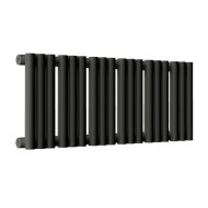 Стальной трубчатый радиатор отопления Empatiko Takt S1-712-200 Coal Black