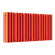Стальной трубчатый радиатор отопления Empatiko Takt S2-712-200 Scarlet Red