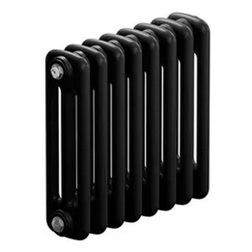 Стальной трубчатый радиатор отопления Rifar Tubog 3037 18 секций Антрацит