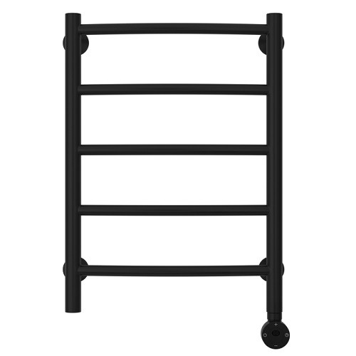 Электрический полотенцесушитель Стилье Формат 12 600х400 правый, матовый чёрный Электрический полотенцесушитель Стилье Формат 12 600х400 правый, матовый чёрный