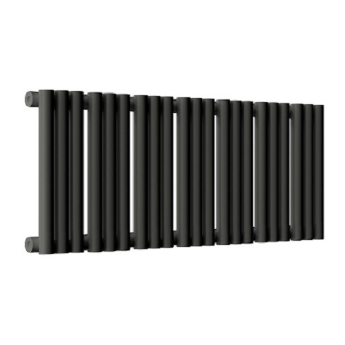Стальной трубчатый радиатор отопления Empatiko Takt S1-832-200 Coal Black