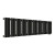Стальной трубчатый радиатор отопления Empatiko Takt R1-1072-200 Coal Black
