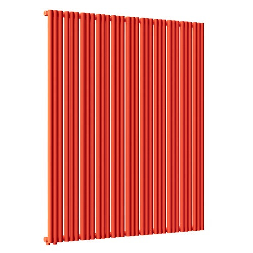 Стальной трубчатый радиатор отопления Empatiko Takt L1-1312-2000 Scarlet Red