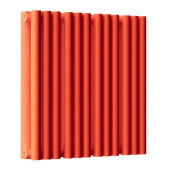 Стальной трубчатый радиатор отопления Empatiko Takt S2-472-300 Scarlet Red Стальной трубчатый радиатор отопления Empatiko Takt S2-472-300 Scarlet Red