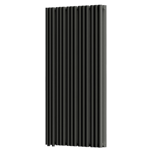 Стальной трубчатый радиатор отопления Empatiko Takt LR2-592-1750 Coal Black