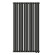 Стальной трубчатый радиатор отопления Empatiko Takt LR2-592-1750 Coal Black