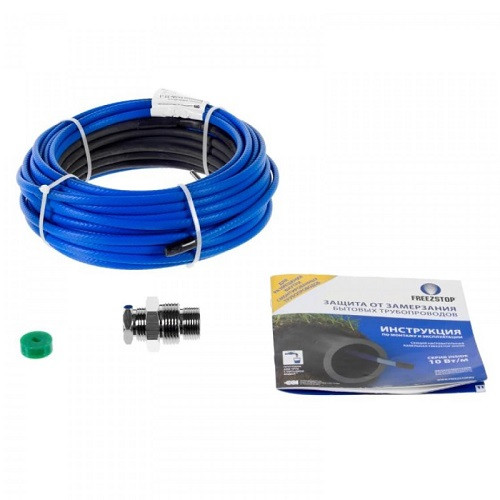 Саморегулирующийся кабель для обогрева труб изнутри Freezstop Inside 10Вт 8 метров (готовый комплект) Саморегулирующийся кабель для обогрева труб изнутри Freezstop Inside 10Вт 8 метров (готовый комплект)