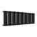 Стальной трубчатый радиатор отопления Empatiko Takt S1-952-200 Coal Black