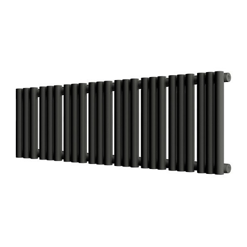 Стальной трубчатый радиатор отопления Empatiko Takt S1-952-200 Coal Black