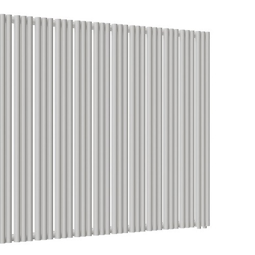 Стальной трубчатый радиатор отопления Empatiko Takt R1-1552-1750 Cream Grey