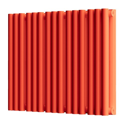 Стальной трубчатый радиатор отопления Empatiko Takt S2-592-300 Scarlet Red