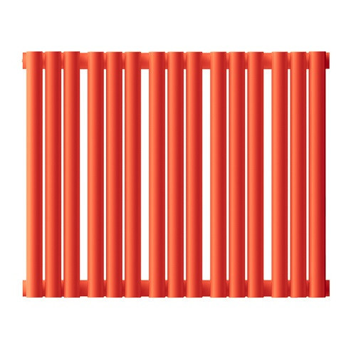 Стальной трубчатый радиатор отопления Empatiko Takt S2-592-300 Scarlet Red