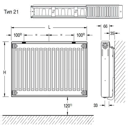 Buderus Logatrend K-Profil Тип 21