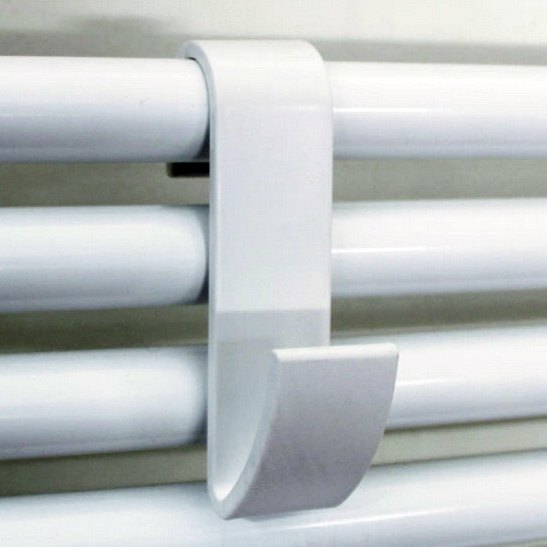 Водяной полотенцесушитель Lazzarini Garda белый прямой 1132х500