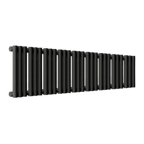 Стальной трубчатый радиатор отопления Empatiko Takt S1-1072-200 Coal Black