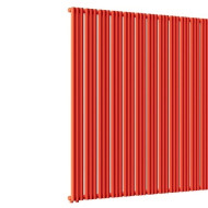 Стальной трубчатый радиатор отопления Empatiko Takt L1-1552-2000 Scarlet Red Стальной трубчатый радиатор отопления Empatiko Takt L1-1552-2000 Scarlet Red