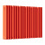 Стальной трубчатый радиатор отопления Empatiko Takt S2-712-300 Scarlet Red 