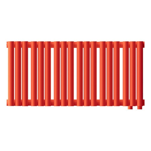 Стальной трубчатый радиатор отопления Empatiko Takt LR2-712-200 Scarlet Red Стальной трубчатый радиатор отопления Empatiko Takt LR2-712-200 Scarlet Red