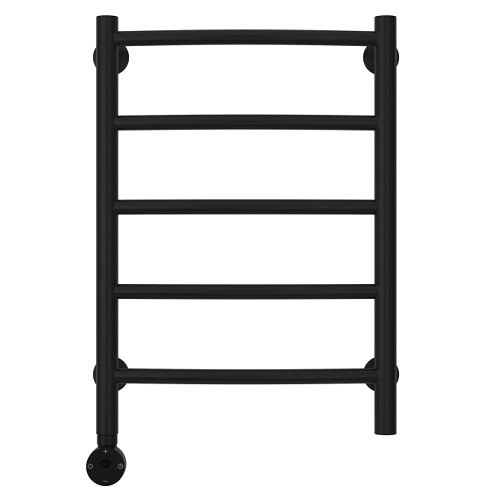 Электрический полотенцесушитель Стилье Формат 12 600х400 левый, матовый чёрный