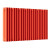 Стальной трубчатый радиатор отопления Empatiko Takt S2-832-300 Scarlet Red 